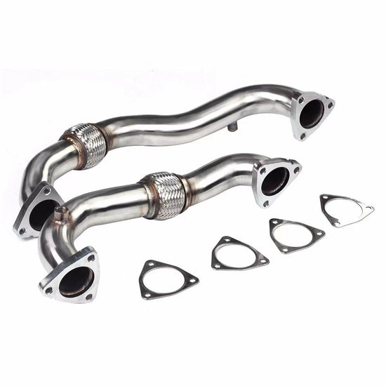 Heavy Duty Polished Up Pipes No EGR For 2008-2010 Ford 6.4L Powerstroke D,iesel Ban The Sale Of Amazon